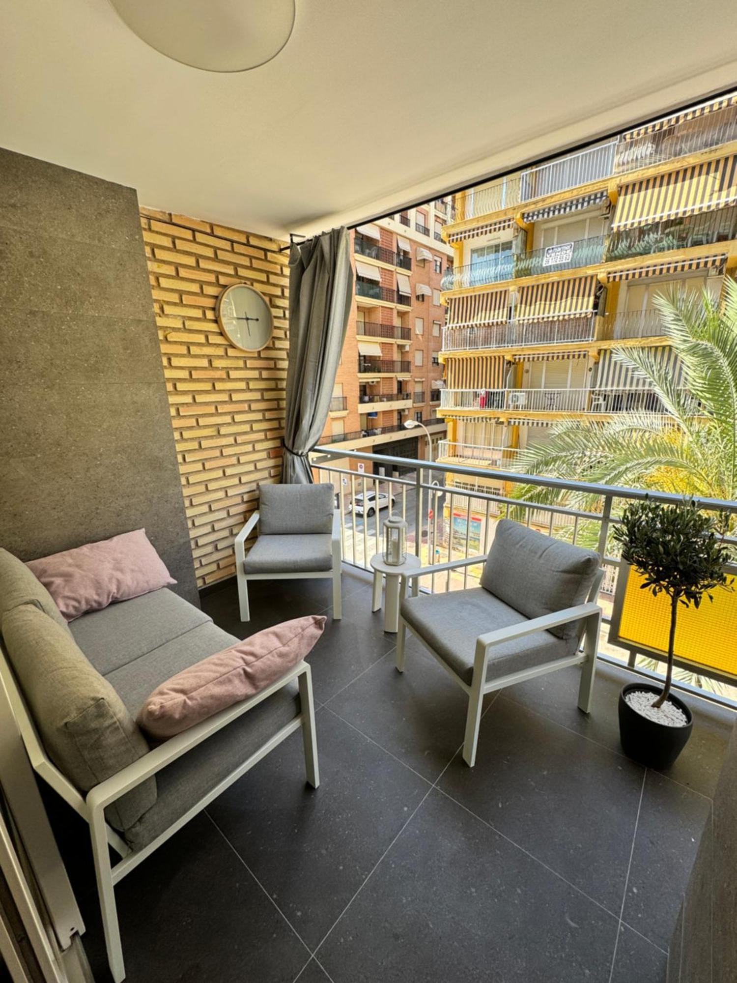 Luxury Apartment Y After Renovation In Cullera With Parking Eksteriør bilde